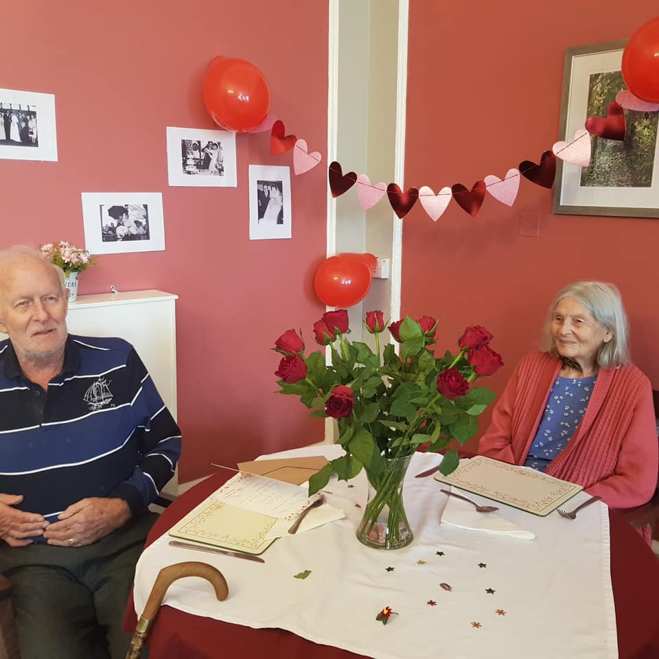 Field House Residential Care Home Beryl & Peter 57th Wedding Anniversary
